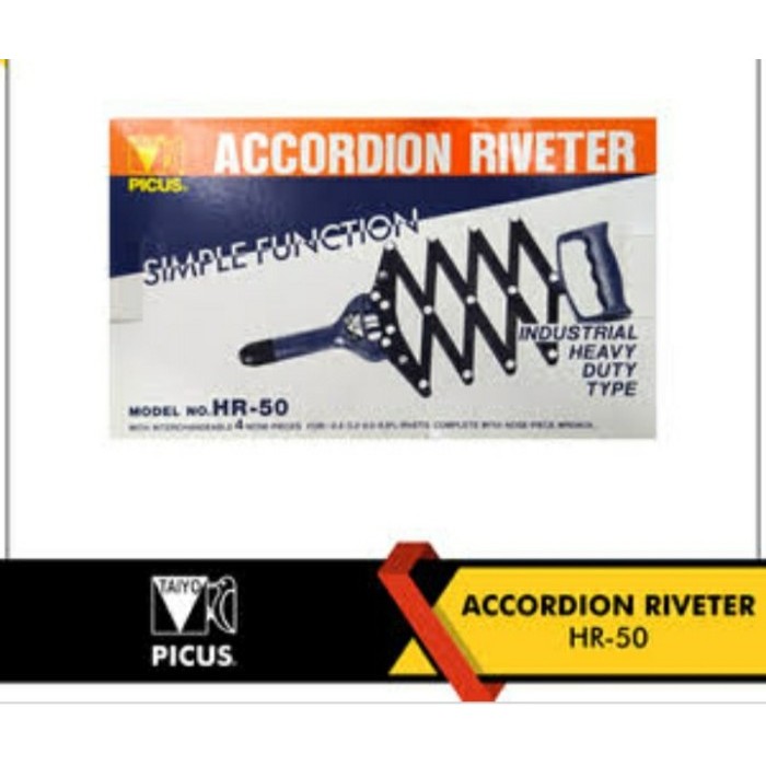 HAND RIVETER FLEXIBEL PICUR HR-50 / HAND RIVET HARMONICA PICUS