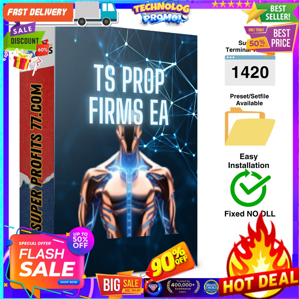 EA Robot Trading MT4 TS Prop Firm EA V1.0