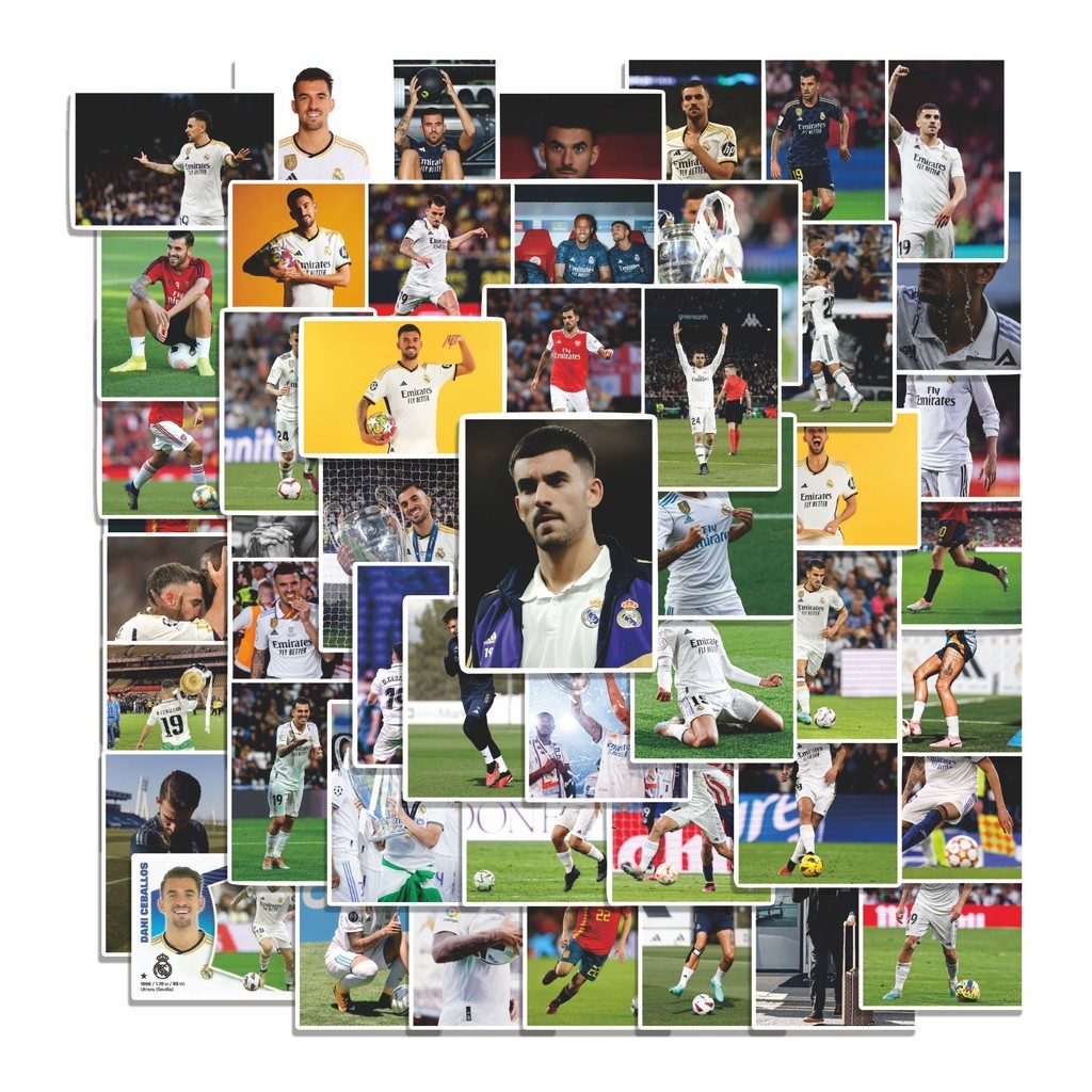 

COD 50 Pcs Stiker RM Dani Ceballos V2 Lucu Anti Air Untuk Dekorasi Notebook Sepeda Skateboard Handphone DIY