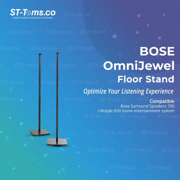 Bose OmniJewel Floor Stand Soundbar Home Theater Accessories