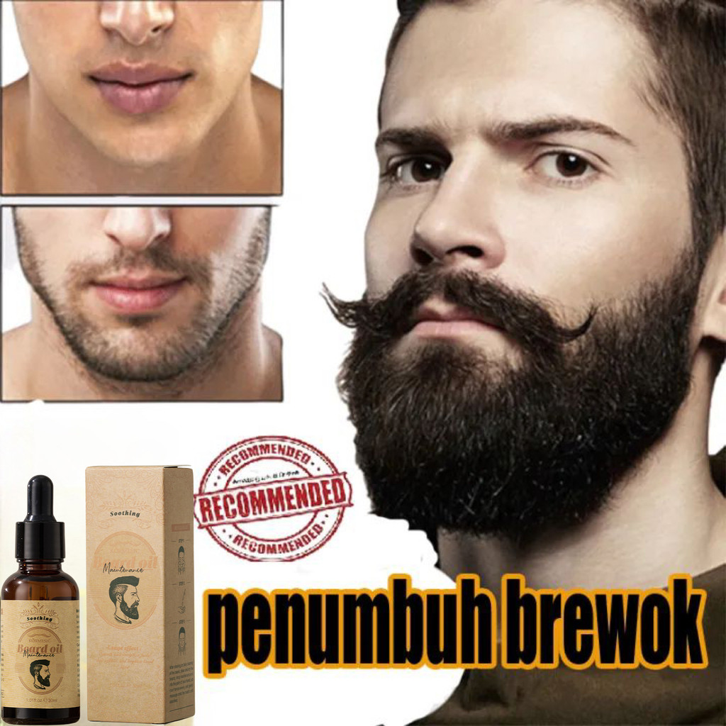 RB KORMESIC penumbuh brewok beard serum penumbuh jenggot penumbuh kumis cepat buat pemanjang kumis