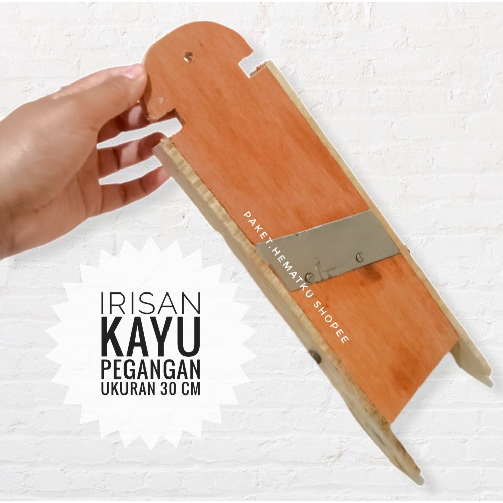ALAT PENGIRIS KERIPIK PEGANGAN KAYU BERKUALITAS | PENGIRIS KERIPIK SERBAGUNA KERIPIK PISANG SINGKONG
