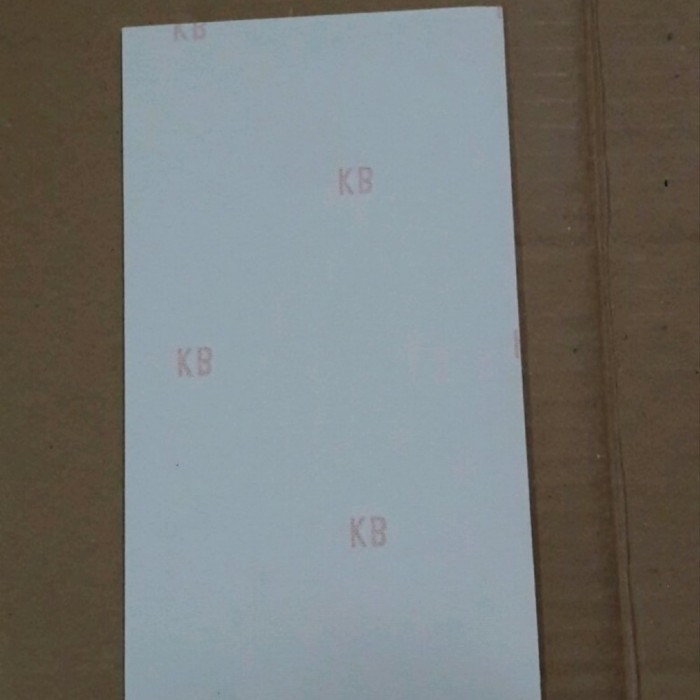 SB99 pcb polos fr4 fiber putih viber 10x20 10x20cm 10cm x 20cm cm