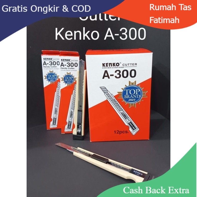 

Promo Cutter Kenko A-300 / Cutter Kenko Kecil By Rumah Tas Fatimah