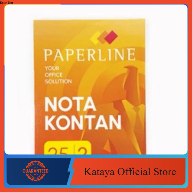 

Nota Kontan Paperline Kecil 2 Ply 108x155 - 1 PCS