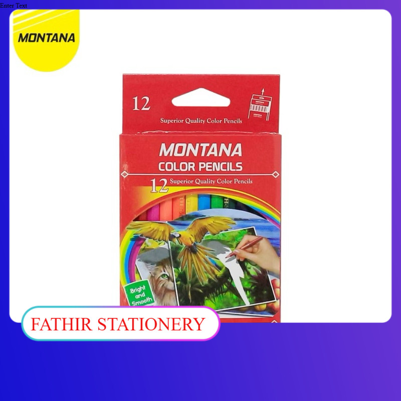 

Pensil Warna Montana TH-350 / 12 Warna