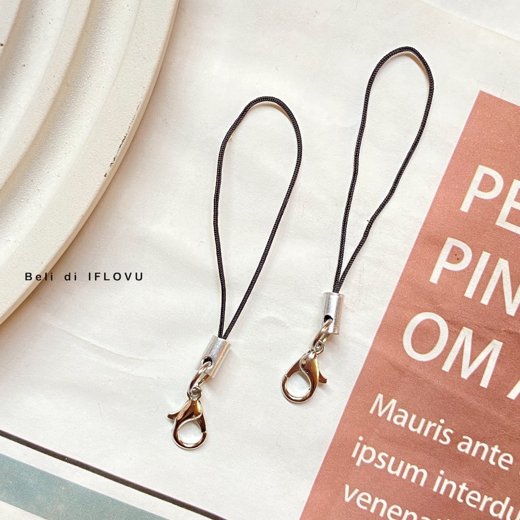 Pengait DIY Tali gantungan hp instan + Kokot Udang bisa langsung digunakan