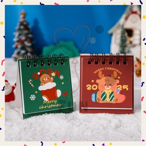 

FF COD PROMO Kalender Duduk Mini 2025 / Souvenir Natal / Ulang tahun / Natal / Christmas / Hadiah Liburan Anak (Hadiah Hampers)