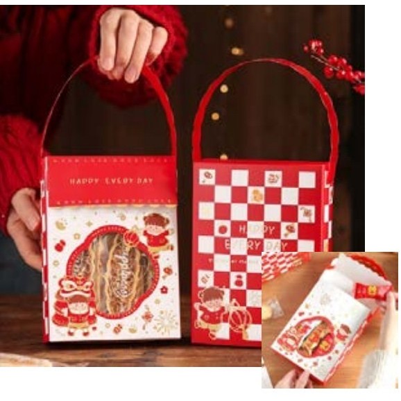 

Dus Kue Imlek Kotak Cake Box Sincia Packaging Hampers Tahun Baru CNY