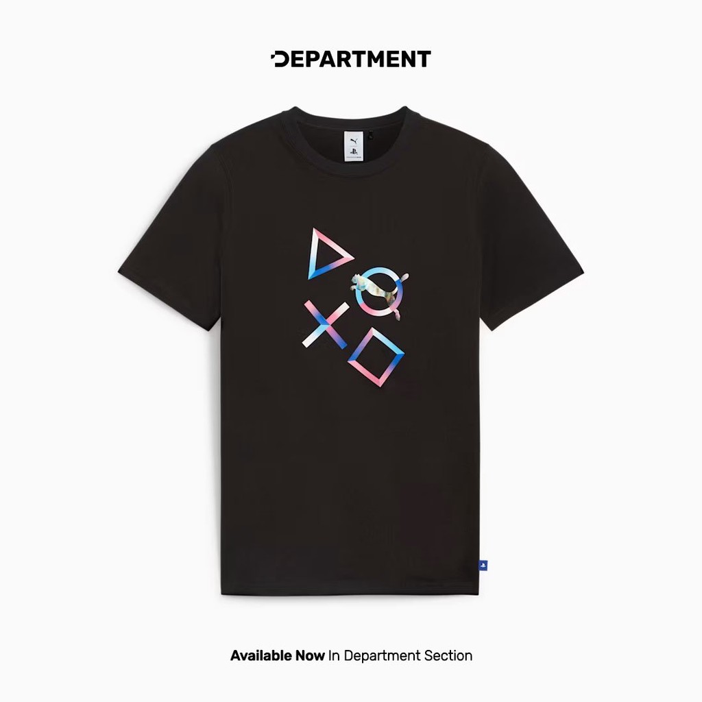 PUMA X PLAYSTATION GRAPHIC Kaos Pria 62467601 ORI