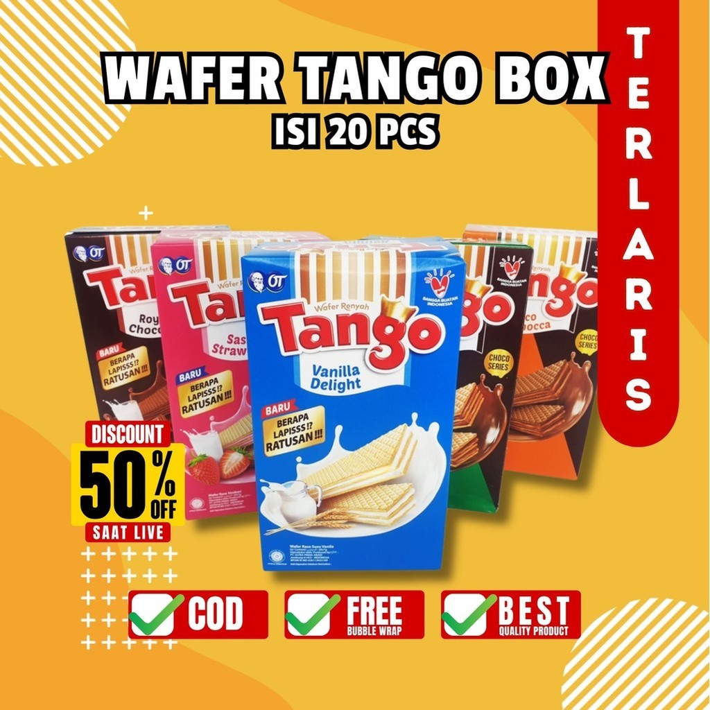 

WAFER TANGO 20 PC/SBOX 20*7gr / TANGGO atayatoko