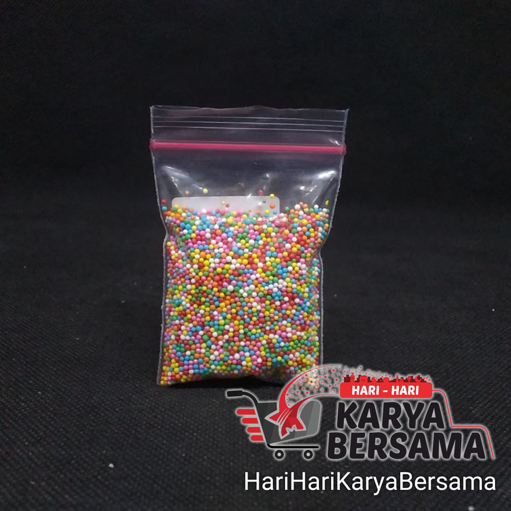 

HIASAN KUE SPRINKLE MANIK MANIK WARNA WARNI 20GR