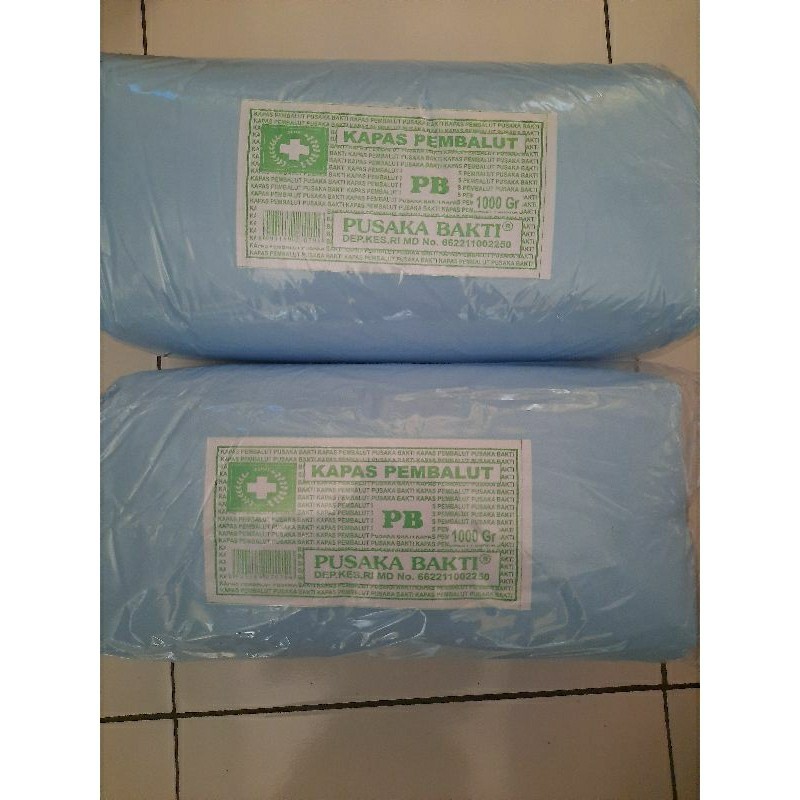 Kapas Gulung 1000 Gram / Kapas 1 KG / Kapas Medis 1kg