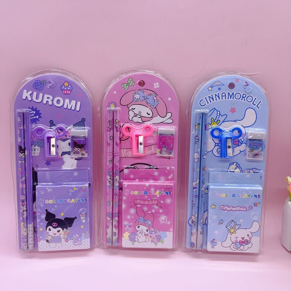 

(Kakabicam) Set Stationary Sanrio Characters (Seri 5)