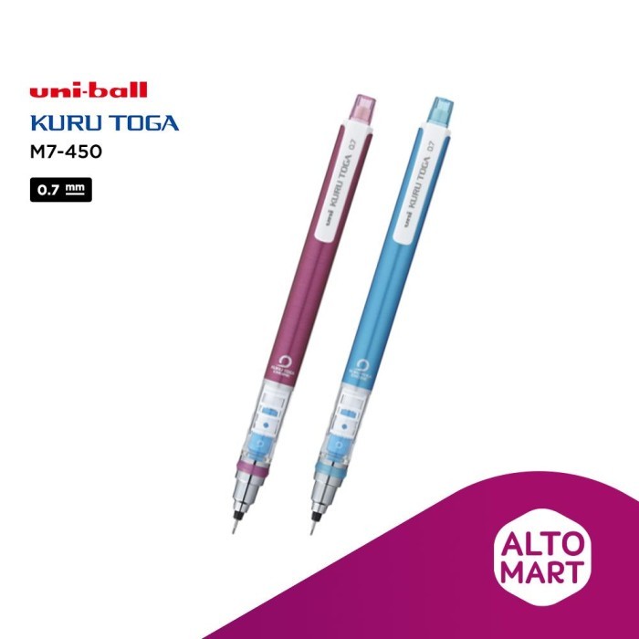 

MURAH MERIAH UNI Kuru Toga Standard M7-450 0.7 mm Mechanical Pencil Pensil Mekanik - Blue