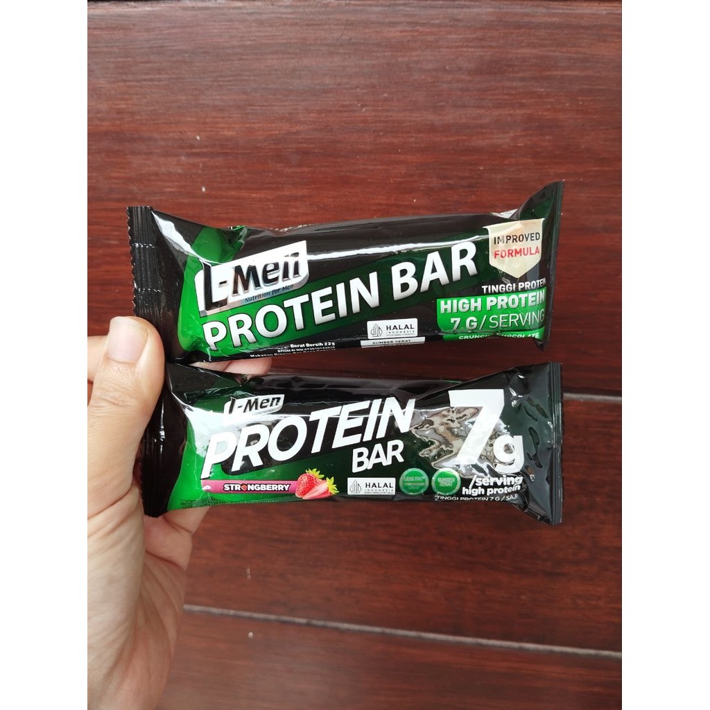 

L Men Protein Bar snack tinngi protein 20 gram