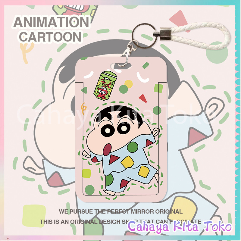 

ID CARD HOLDER/SARUNG KARTU/pesanan Hadiah Khusus/SUPPORT HARGA GROSIR/Xiaoxin yang menarik dan kucing bersama bunga