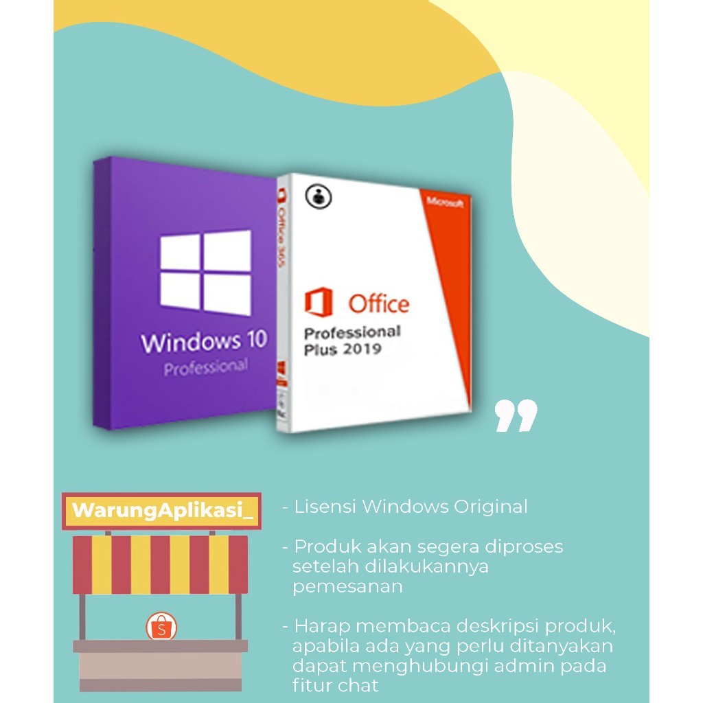Big sale Windows 10 Pro dan Office 2019 Digital key Original