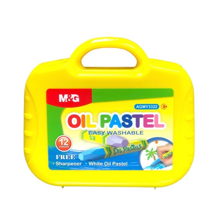 

Oil Pastel M&G 12 Warna AGMY332 Krayon 12 + 1 Warna + Rautan - AGMY332
