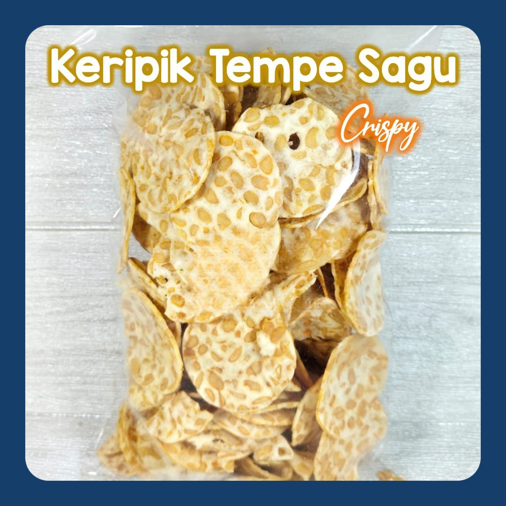 

KERIPIK KRIPIK TEMPE SAGU Spesial - 250 gr