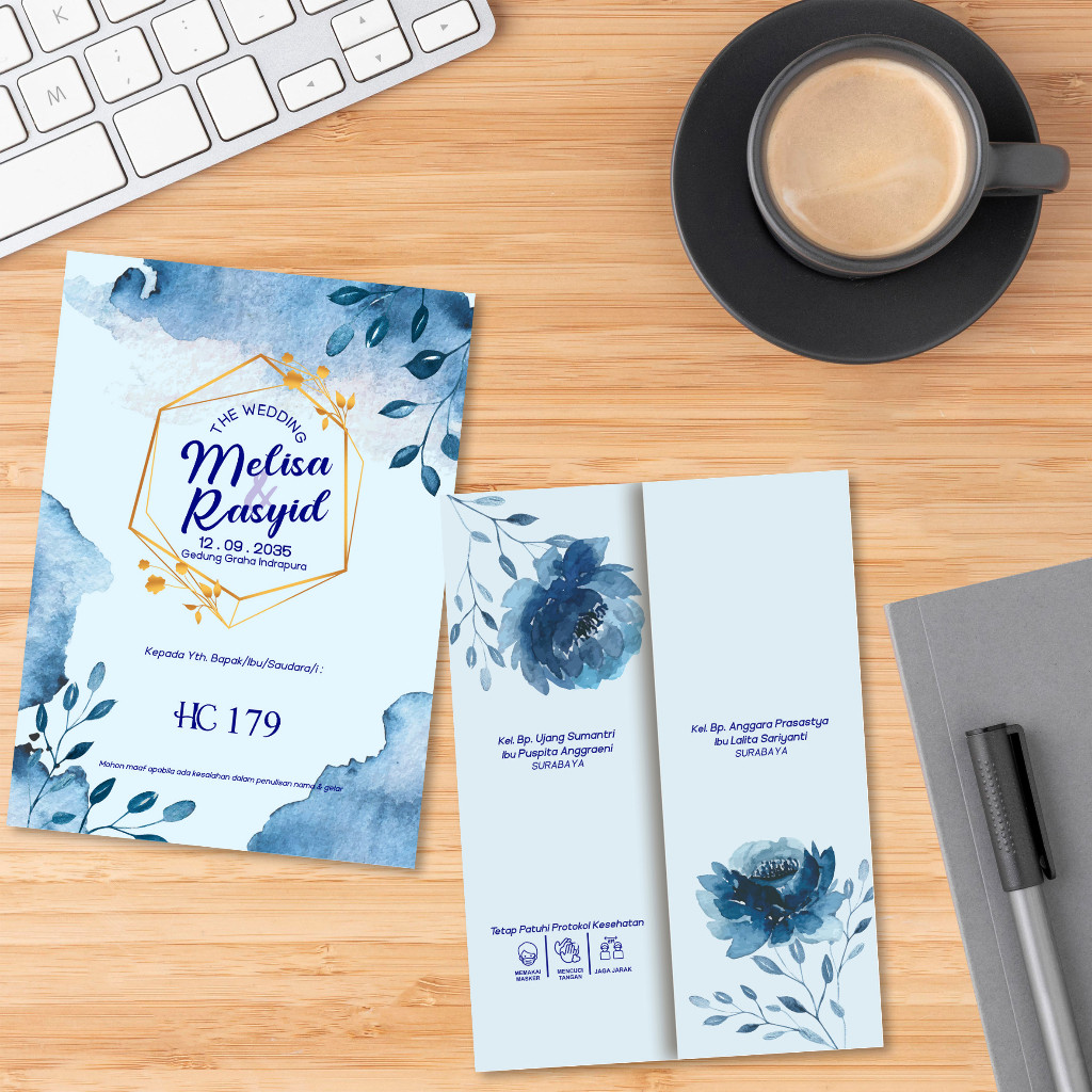 Undangan  HC 179 Eelegan Wedding