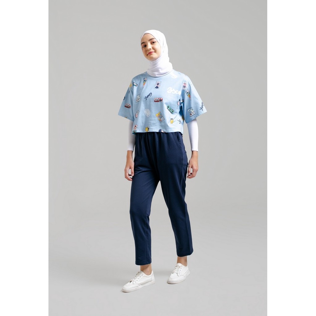 3Second Kaos Crop Wanita 111022