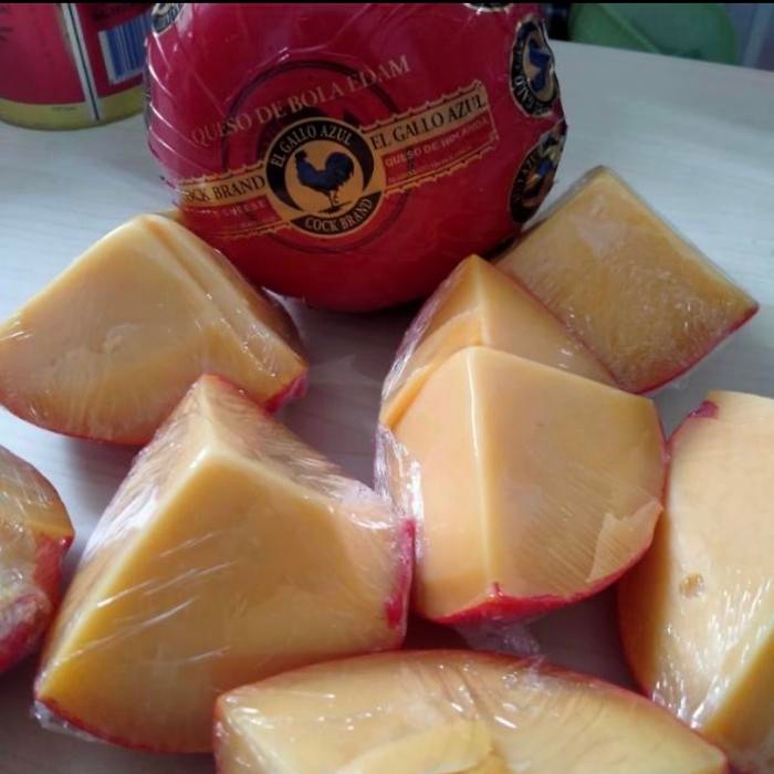 

Keju Bola Edam Ayam Emas Holland repack 200 gram
