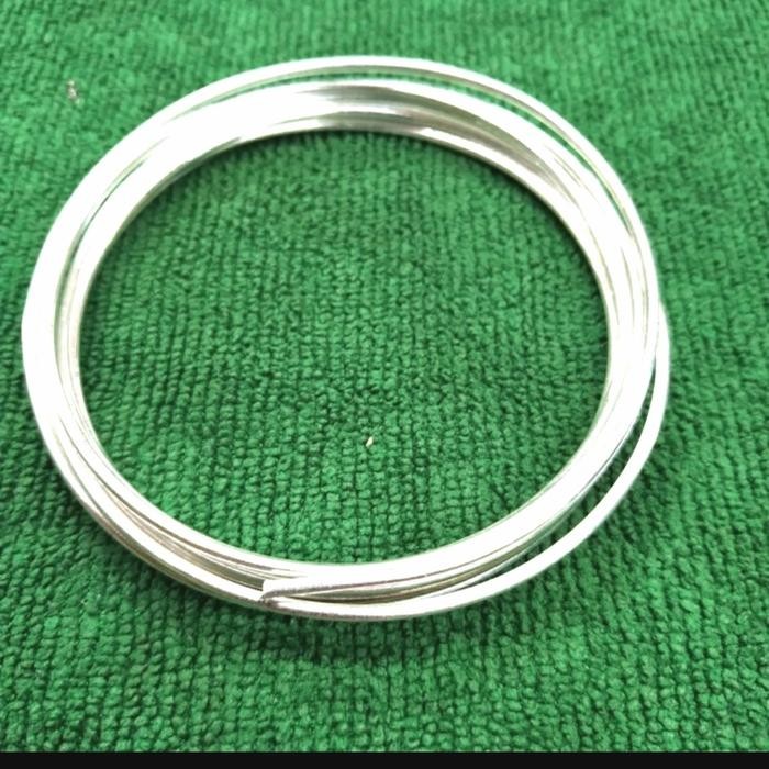 kawat lapis perak utk loading phasing antena diameter 1.5mm p. 205m