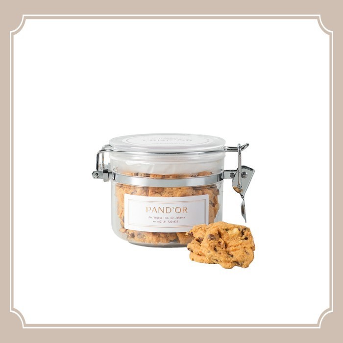 

Pand'Or | Chocolate Chips Jar Small & Medium