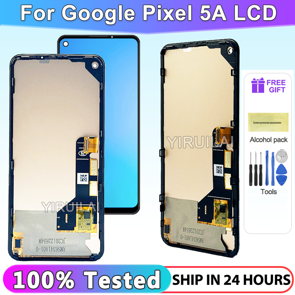 6.34'' LCD For Google Pixel 5A Tested For Google Pixel 5a 5G G1F8F G4S1M LCD Display Touch Screen Di