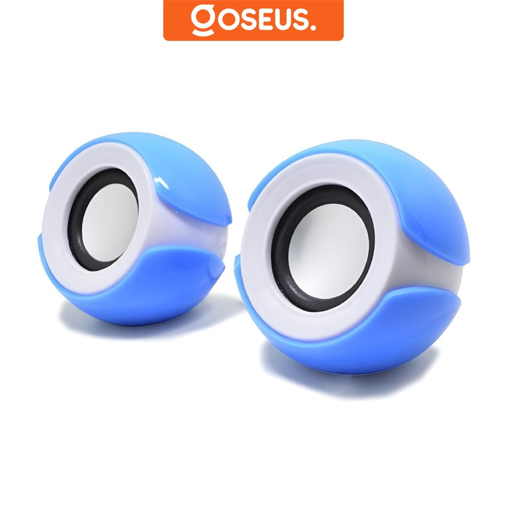 Mini Speaker Bulat Komputer / Laptop Speaker Bulat Mini Koneksi USB Speaker USB Bulat Mini AK2012