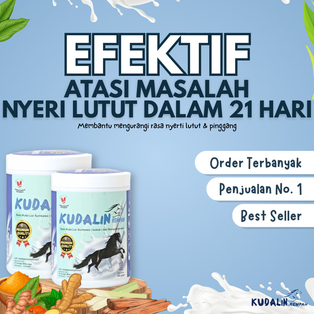 

KUDALIN Minuman Terapi Kesehatan Multifungsi | Atasi Sakit Sendi, Lambung & Imunitas Lemah | Kombinasi Susu Kuda Liar + Rempah Alami | Suplemen Vitalitas Stamina | Bebas Kimia | Rahasia Hidup Sehat