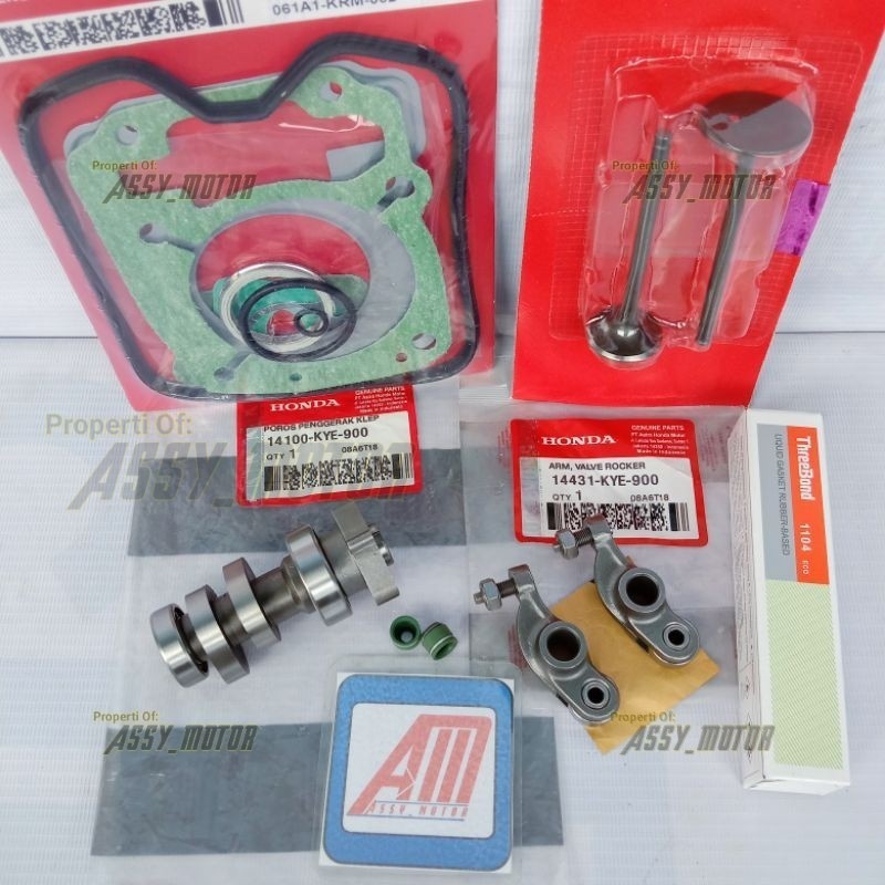 Paket Noken As Mega pro New Mono shock Verza Megapro New Fi KYE/KSP