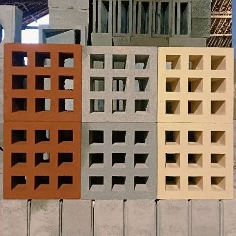 Loster/Roster beton seri kotak kotak minimalis.