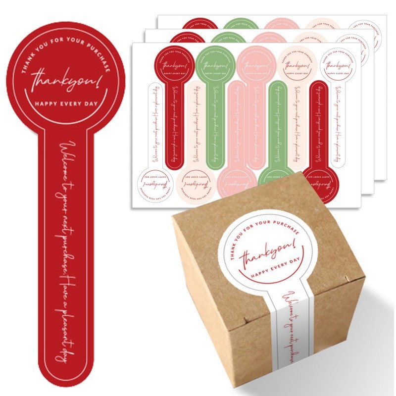 200pcs/Set Stiker Segel Label Handmade Stiker Segel Box Stiker Hand Made Stiker Label Makanan