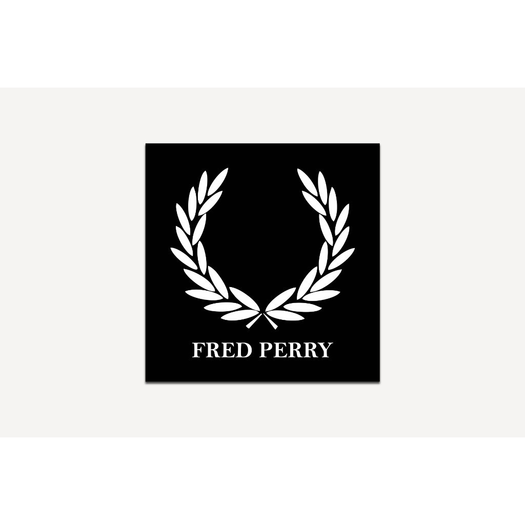 

Stiker Brand Casual Hooligans Football Fred Perry Sticker Sepak Bola Vinyl Glossy