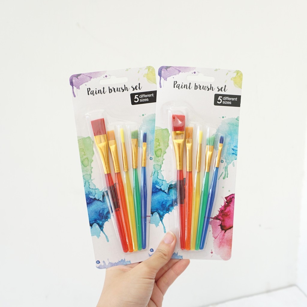 

KUAS LUKIS / KUAS MELUKIS / KUAS CAT AIR ISI 5 / PAINT BRUSH