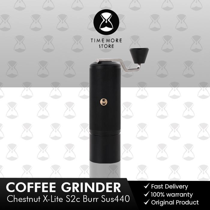Timemore Chestnut X-LITE Coffee Grinder S2C Burr SUS440 X Lite Series Grinder Kopi Baru