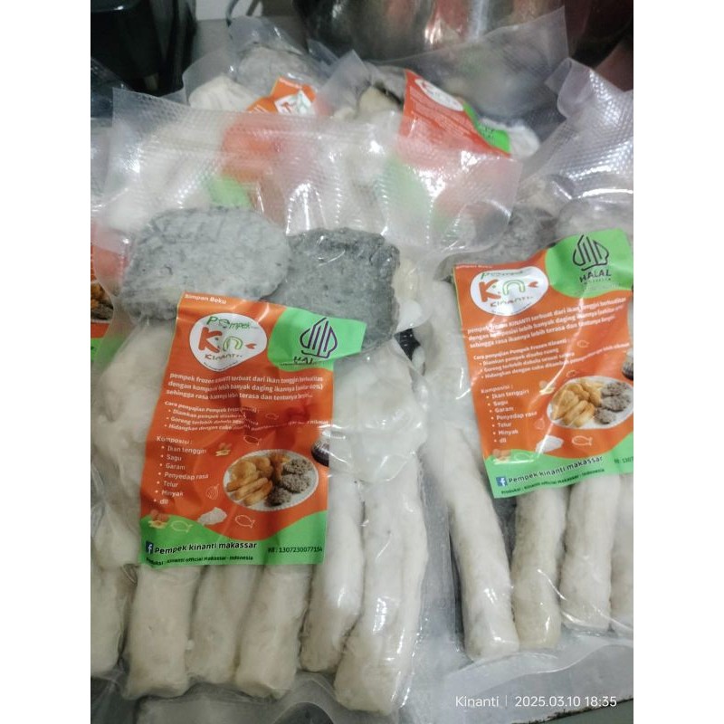 

PEMPEK FROZEN CAMPUR ISI 15 PCS + CUKO BY JJS