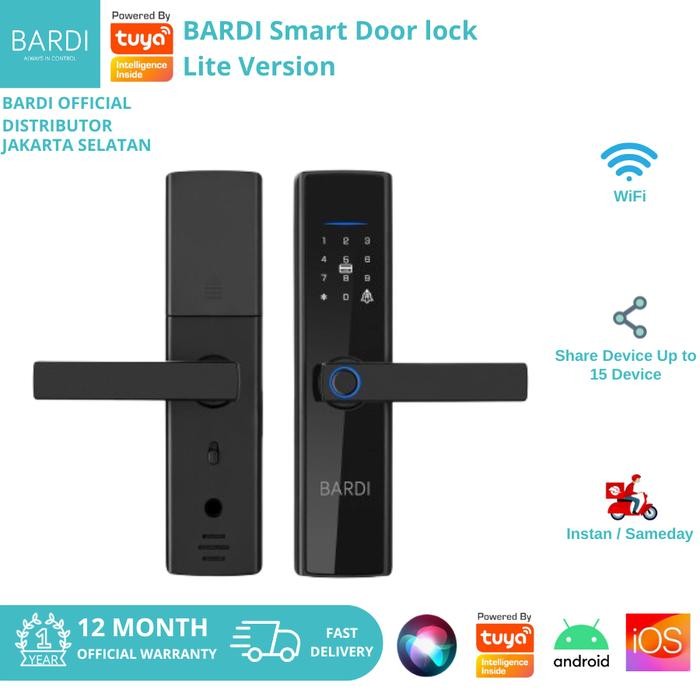 

Bundling Bardi Smart DoorLock Lite Version RFID Fingerprint