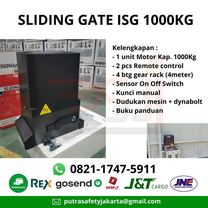 

AUTOMATIC SLIDING GATE 1000KG MESIN PINTU PAGAR GERBANG REMOT OTOMATIS