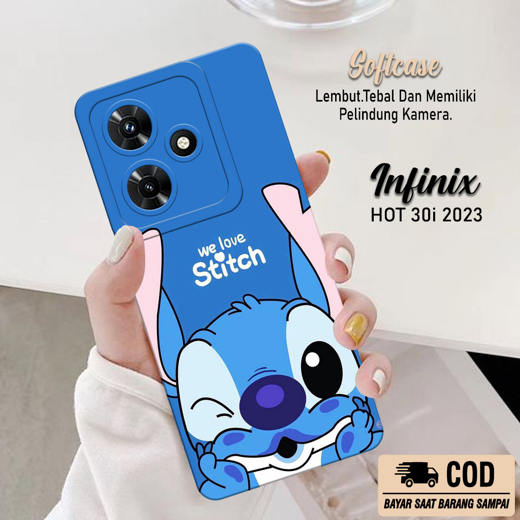 Case Hp Infinix Hot 30i 2023 - Softcase Infinix Hot 30i Terbaru - Casing Infinix Hot 30i - Kesing In