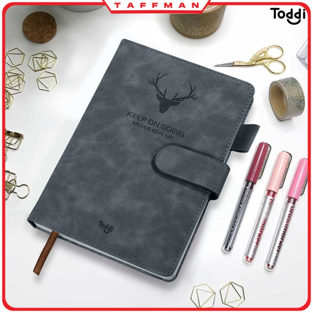 

TM - TODDI Buku Jurnal Hardcover Notebook Diary 68GSM 360 Halaman Grid - TL5