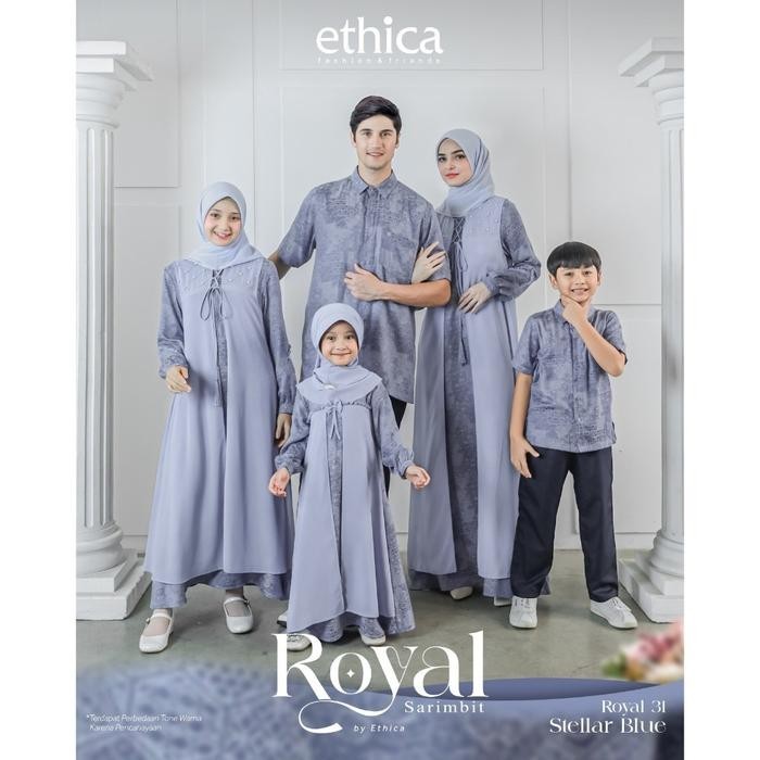 Ethica-Royal 31 Stellar Blue Kagumi 316 Kahfi 316 Kagumi Kids 165 - Koko, XS