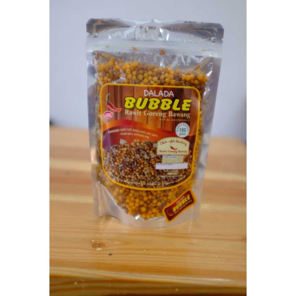 

Baru!! Dalada bubble bawang goreng rawit pedass