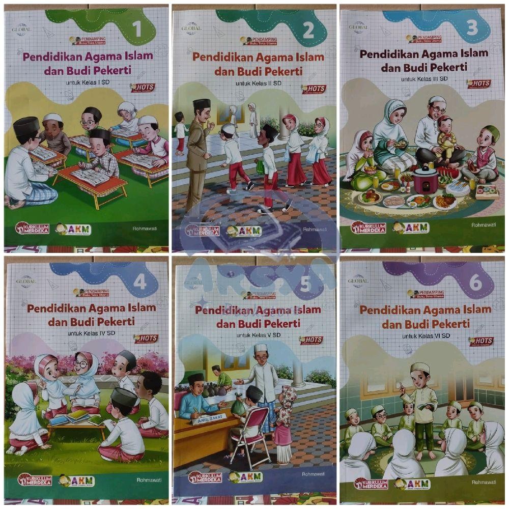 Buku Pendidikan Agama Islam PAI SD MI Kelas 1 2 3 4 5 6 || Kurikulum Merdeka Terbaru || Global Tiga 
