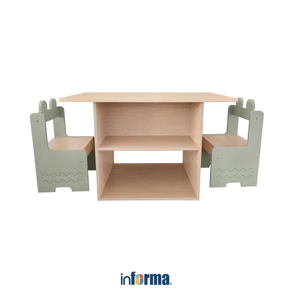 Informa Dion Set Meja & Kursi Anak - Mix Kids Desk And Chair Makan Belajar Bermain Anak Perlengkapan