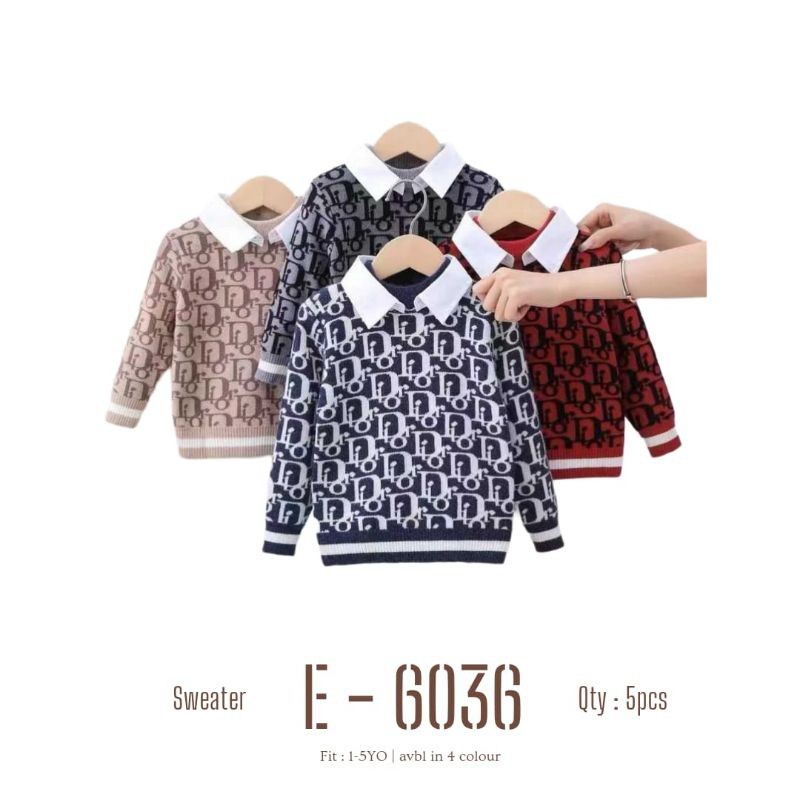 Sweater Anak Cowok fashion import 1-5tahunCO