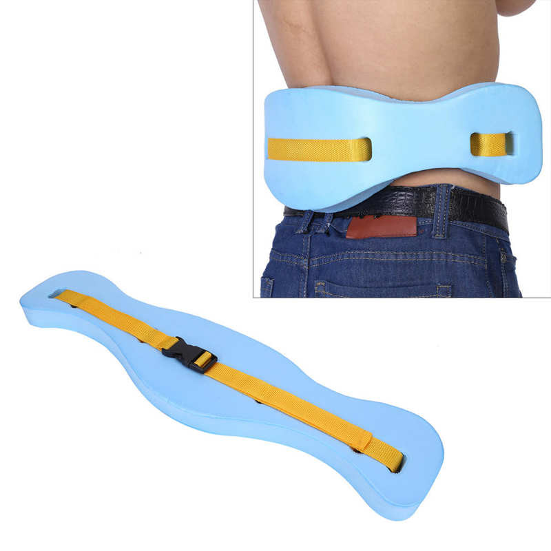 Swimming Floating Belt Adjustable Floating Safety Belt Waistband Swimming Lumbar Support Tackle for 