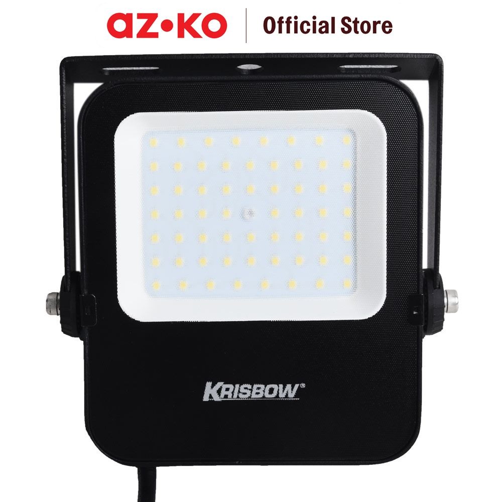 AZKO Krisbow Lampu Sorot Omega 50w 6500k - Cool Daylight Outdoor Light Lampu Penyorot Garden Lamp